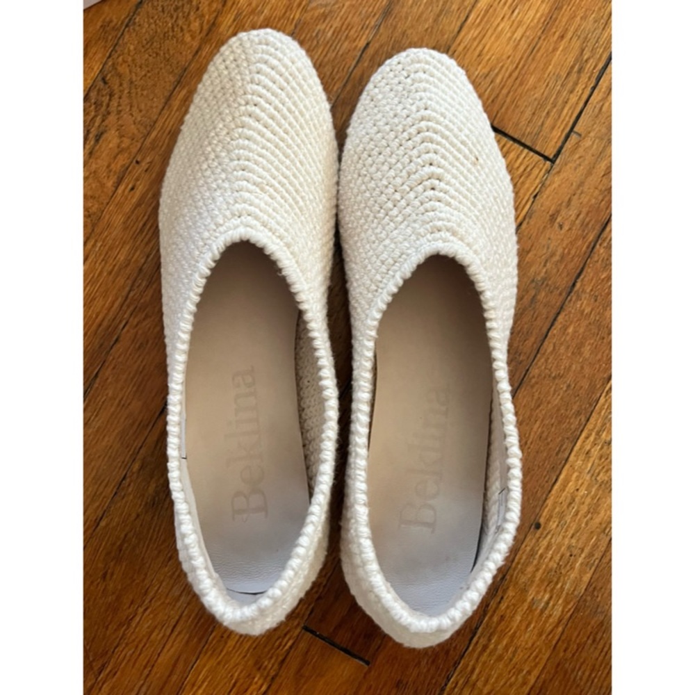 Beklina Crochet Ballet Flat Size 9